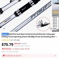 Biutifu Fishing Rod