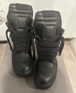Rick Owen’s geobaskets size 13
