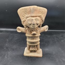 Pre-Columbian Veracruz Remojadas Pottery "Smiling Figure" (Sonriente)