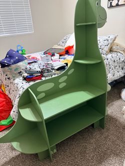 Dinosaur book shelf - Costco
