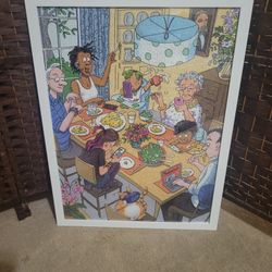 750 Piece Puzzles In Frames $20 Each