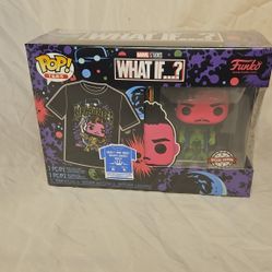 Funko Pop Tees Marvel Studios What If...? Killmonger  M