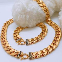 Set Plated Gold 21 K