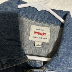 Genuine Wrangler Women’s Denim Jean Jacket (Brand New With Tags) 