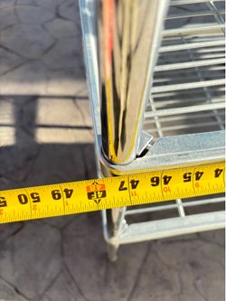 Metal shelf
