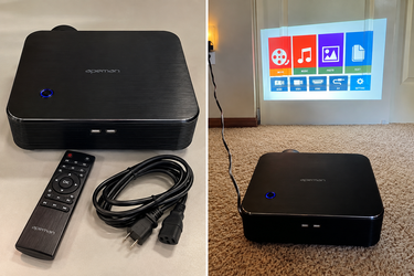 APEMAN LC650 Projector w/ Remote – Tested & Working