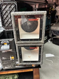 2 - JBL 8” Subwoofers 