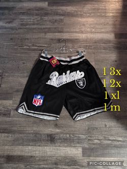 Hardwood Classics NFL Oakland/Las Vegas Raiders Football Shorts