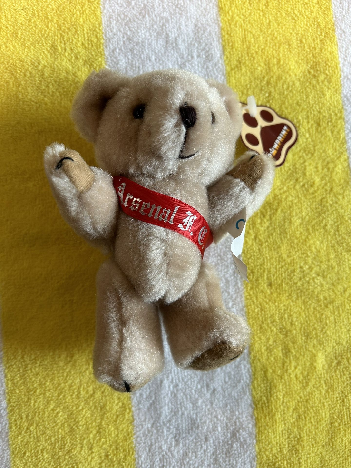 Arsenal F.C. Plush Teddy 5” NWT