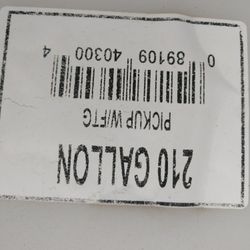 210 Gallon Water Tank For Pick Up Truck