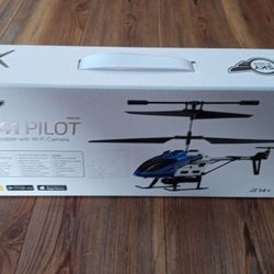 Air Bargain: H-41 Pilot Helicopter WiFi Toy, Complete Package, $44.95