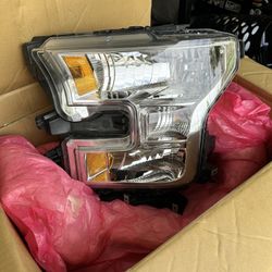 OEM F-150 2017 Stock Headlights