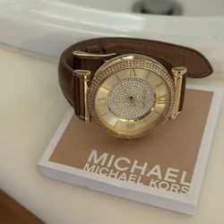 Brand new Michael Kors gold watch