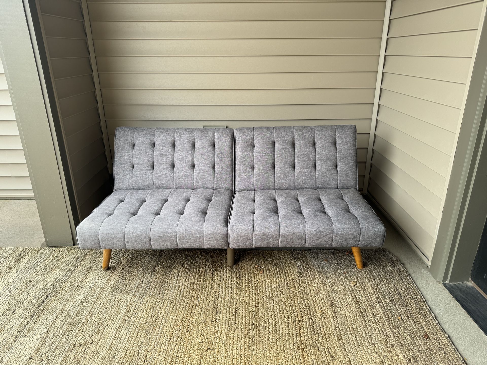 71'' Armless Sofa - futon