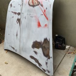 55 Chevy Belair Hood Need Body Work Surface Rust Only 