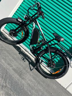 52V/1500w x2 Motors(3000W Total) /Dual Motor) Electric Mountain E-Bike, Fat Tire 26x4.0, XXL 32ah Battery