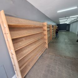 Mostradores De Cristal Y Estantes Para Libros U Otras Cosas 