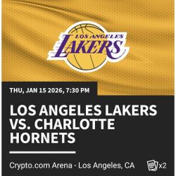 Lakers 2 Free Tickets 