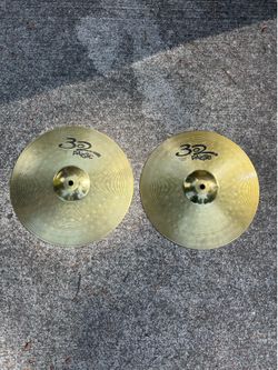 Paiste 302 13in hi hat cymbals