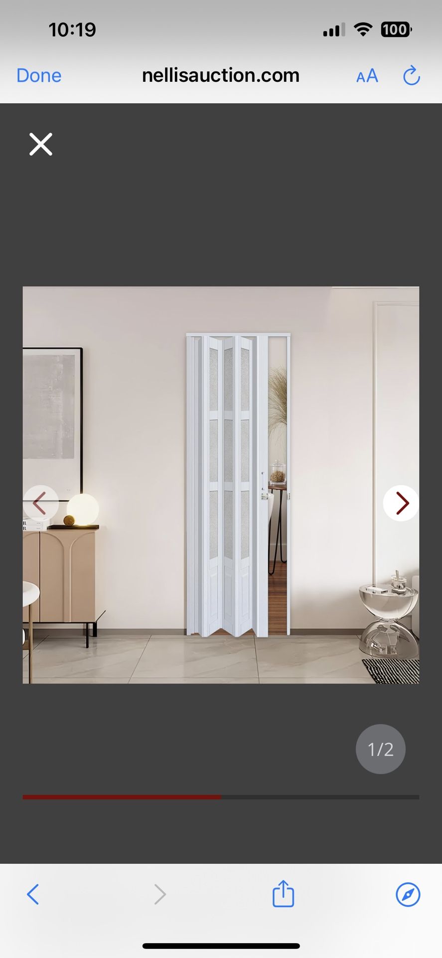 CCBOYSHARDWARE 30X80in Accordion Door InteriorFolding Doors For Closet With Installation Hardware And Lock White Multifold Interior Doors