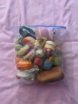 Large Mix of Traditional and Modern Squishy Toys