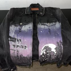 Black Men’s Denim Jacket