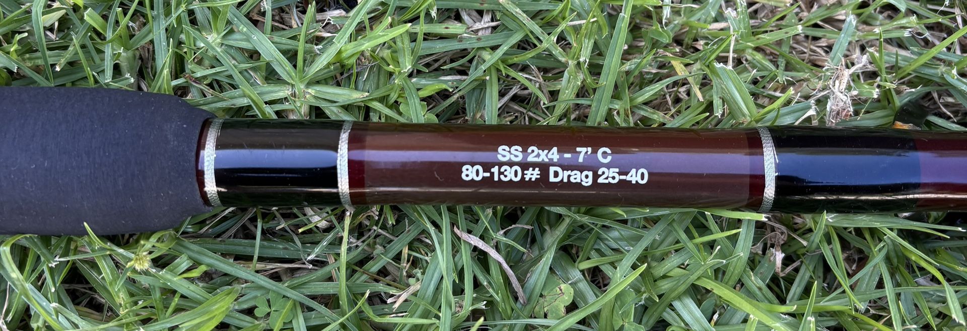 Super Seeker 2x4 Rail Rod Fishing Rod