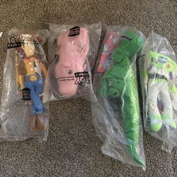 Toy Story Burger King Soft Toys Lot 