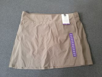 Member's Mark Women's 4 Way Stretch Mid Rise Stretch Skort, XXL