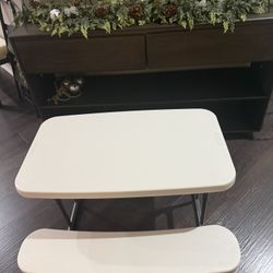 Selling together are separately kid life time picnic Table/Frozen Chair And Table
