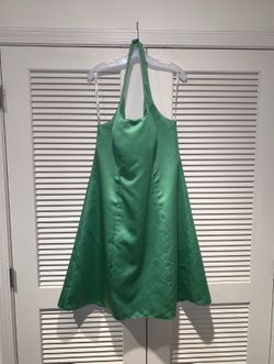 David’s Bridal Green Dress