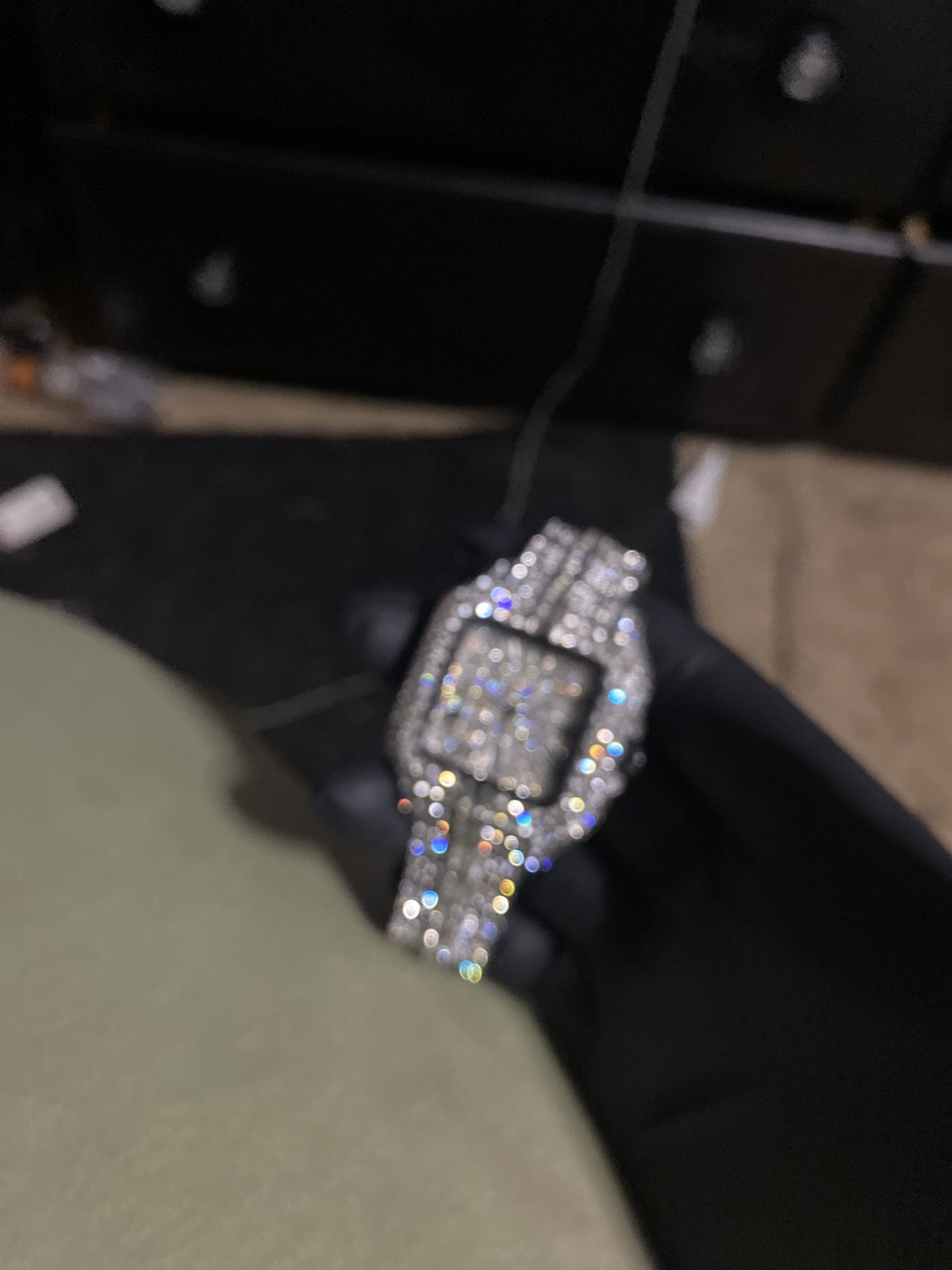 Iced Out Silver Carter Santos 