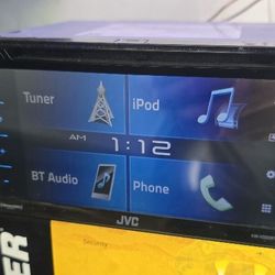 JVC doble Din Car Stereo 