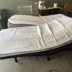 Sleep number adjustable bed