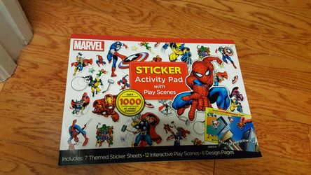 Brand new spider man sticker activity pad.