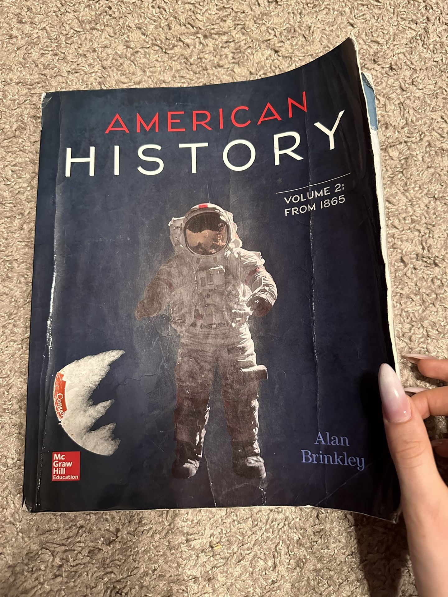 Book American history volume 2:from 1865 Alan Brinkley