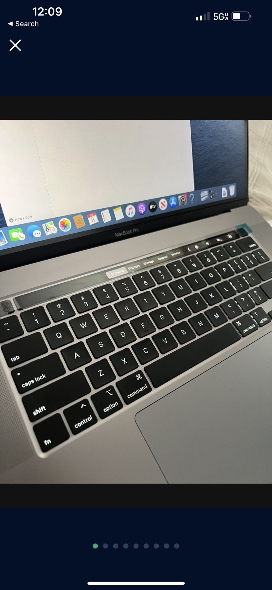 Apple MacBook Pro (16-inch, 16GB RAM 512 Gb Storage) Great Portable Laptop Like New