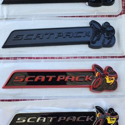New Scat Pack Bee Metal Badge Emblem For Body Or Grill See 12 Pics Sold Separately SHIPPING AVAILABLE 