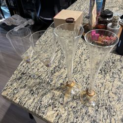 antique temmed wine glasses champagne glasses set 