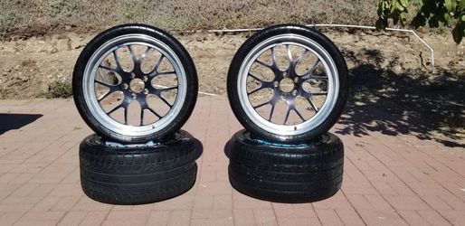 Weld Racing Wheels with Tires Set of 4