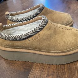 KOOLABURRA UGG FD1024G Burree Platform Slippers Womens Size 8