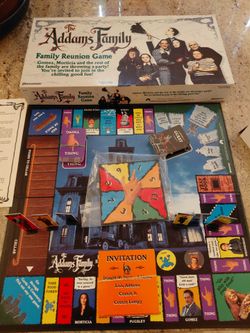 Addams Family: Family Reunion Game (1991) Pressman, Complete
