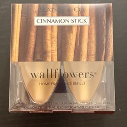 New Bath & Body Works 2pk Cinnamon Stick Wallflowers