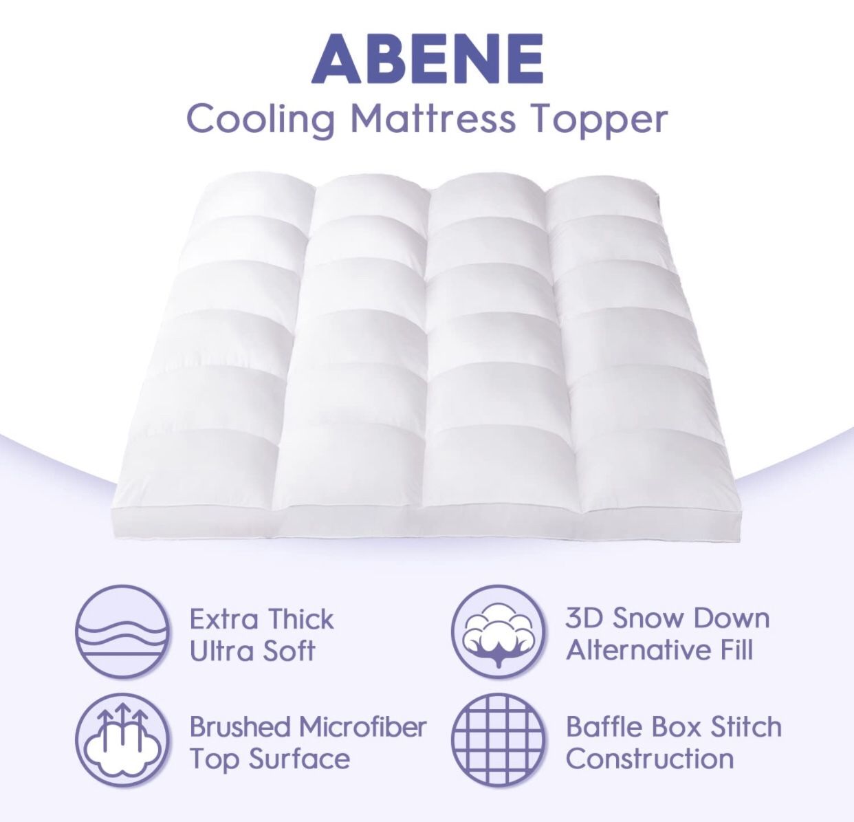 King Bed Matters Topper (Brand New)
