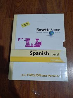 Rosetta Stone Spanish