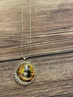 Hufflepuff charm necklace