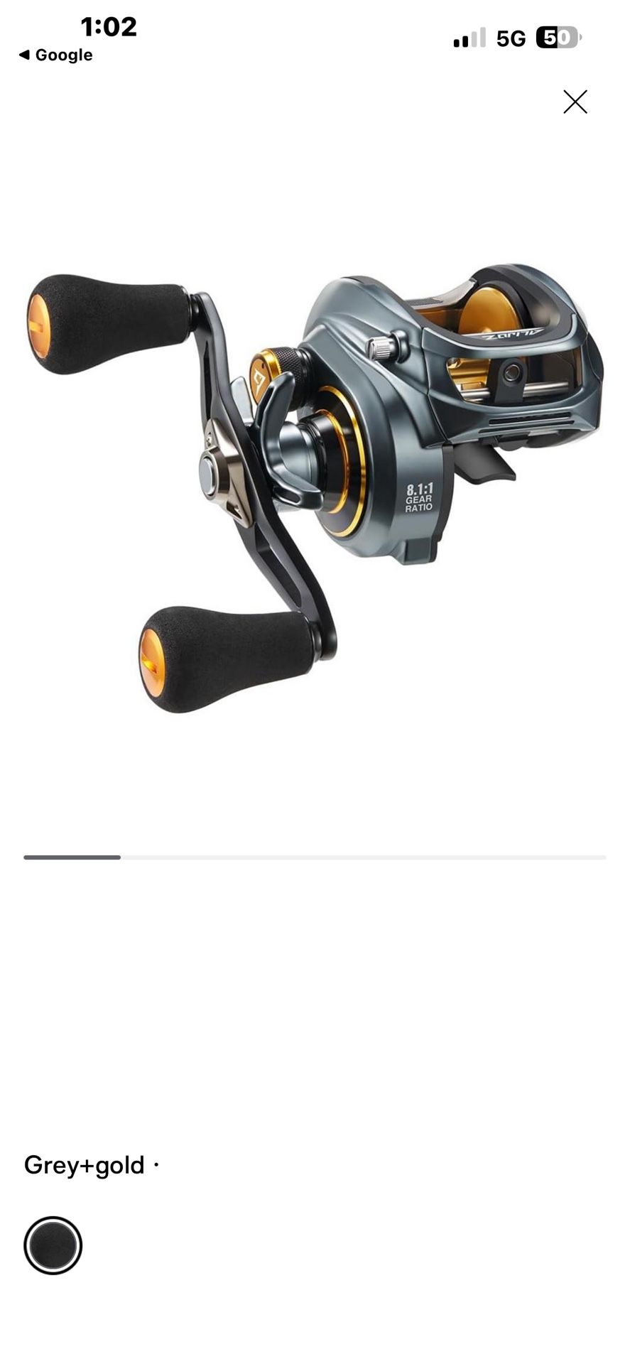 ! Alijoz Baitcaster Fishing Reel, 300 Size, 33Lbs Max Drag, Freshwater & Saltwater Low Profile Casting Reel for Musky, 6.6:1/8.1:1 Gear Ratio