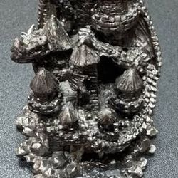 Pewter Castle with Dragon just $25 xox