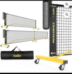 ickleball Net Portable System with Balls