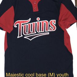 Baseball Twins Shirt/jersey (M) Youth